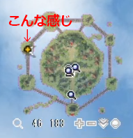地図アイコン例 地図アイコン例